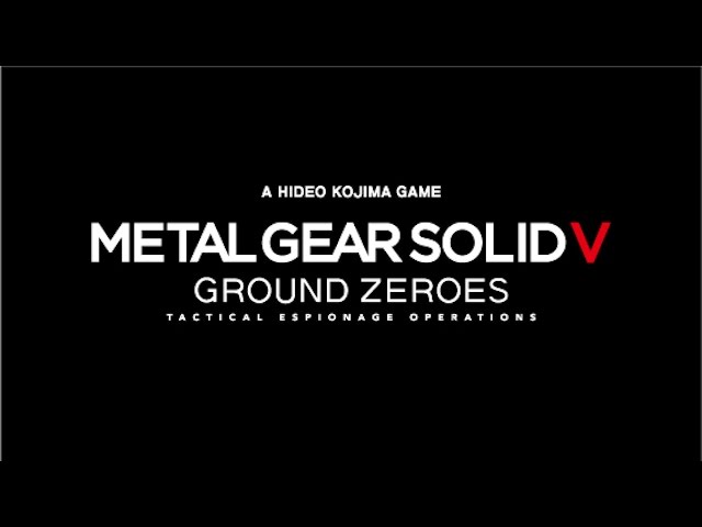 Experimentando o Metal Gear V – Ground Zeroes