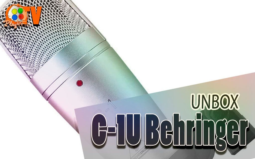 Unbox – Microfone C-1U Behringer