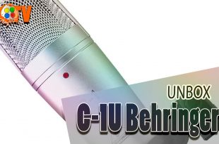 Unbox – Microfone C-1U Behringer