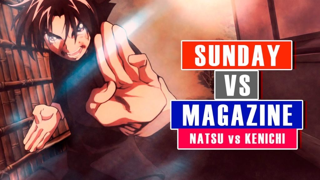 Sunday vs Magazine – Natsu vs Kenichi #PSP