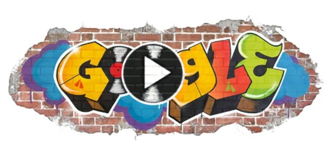 Experimentando o Doodle do 44º aniversário do Hip Hop