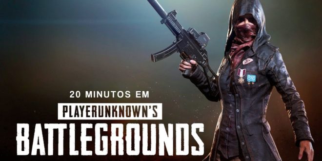 20 minutos no Player Unknows Battleground