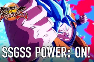 Dragon Ball FighterZ  –  Super Sayajin Azul Power ON!