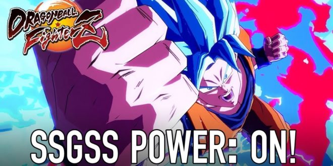 Dragon Ball FighterZ  –  Super Sayajin Azul Power ON!