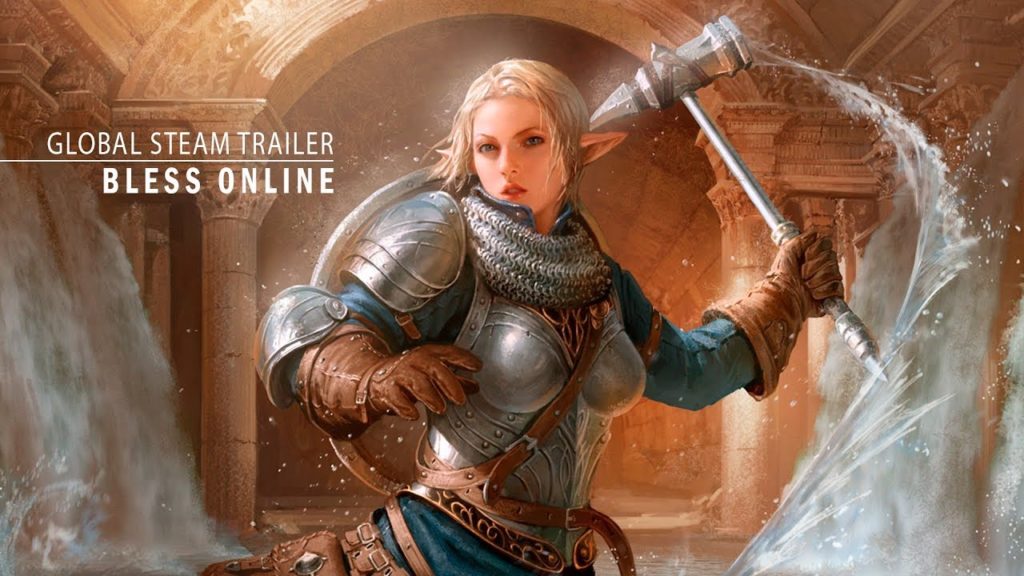 BLESS Online (Free MMORPG):  Global Steam Teaser Trailer (North America & Europe 2018)