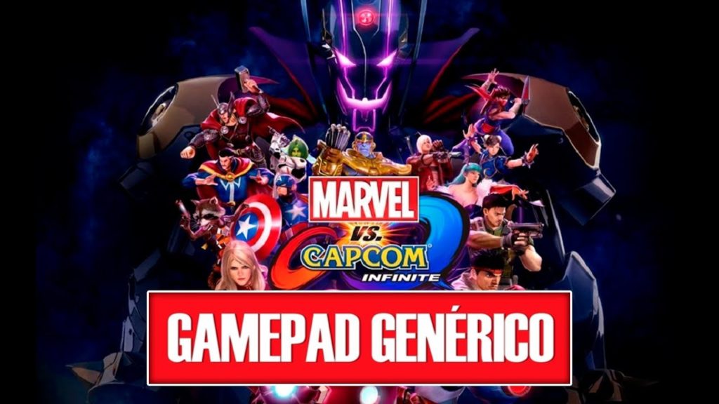 Marvel vs Capcom Infinite com Gamepad Genérico