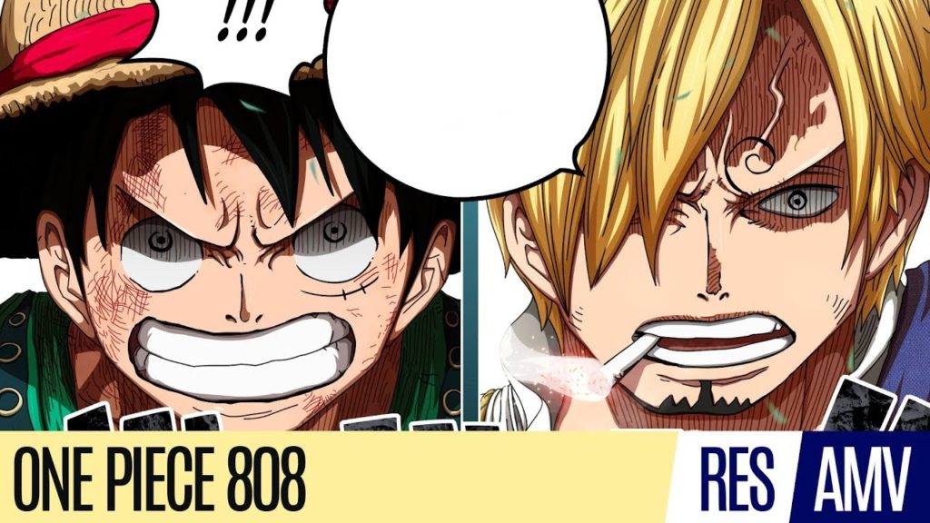 One Piece 808 – Sanji vs Luffy #Resumo #AMV