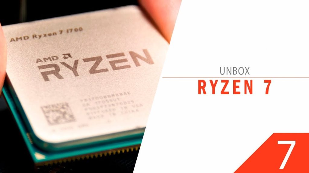 Unbox AMD Ryzen 7