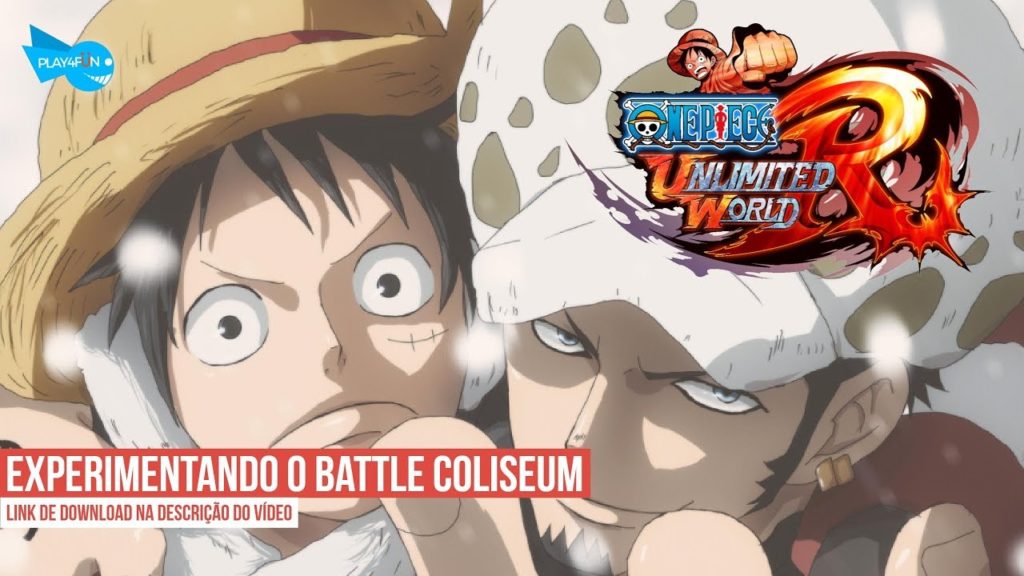 Experimentando o Battle Coliseum do One Piece Unlimited World RED