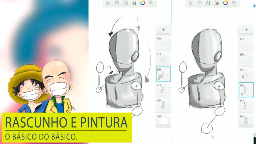 Rascunho e pintura (O Básico)