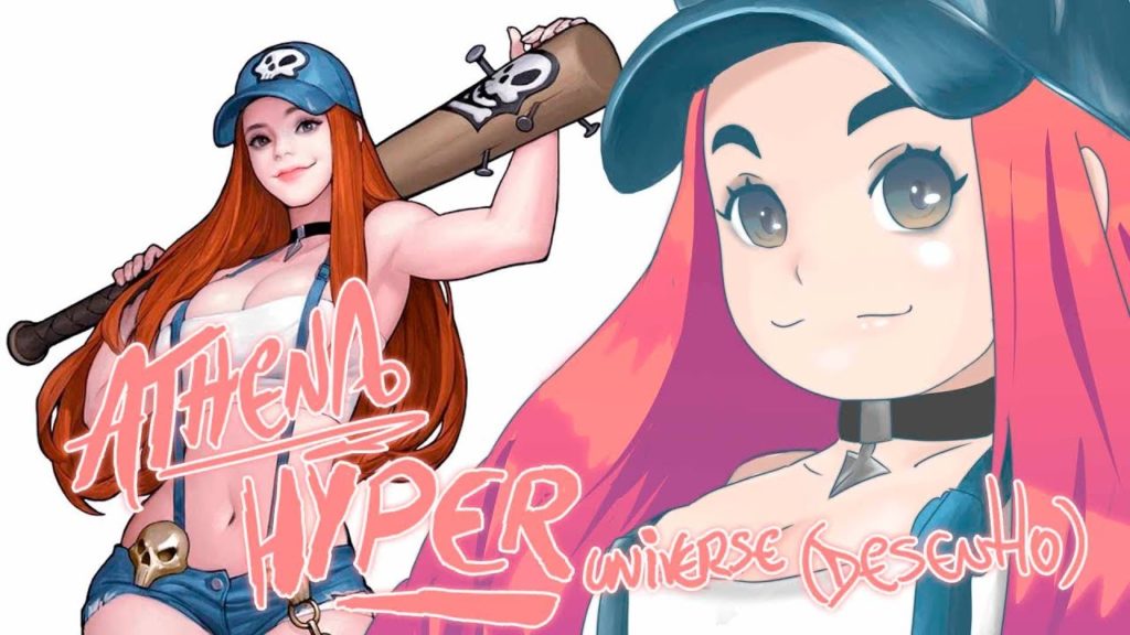 Hyper Universe Athena Alternate Skin como referência