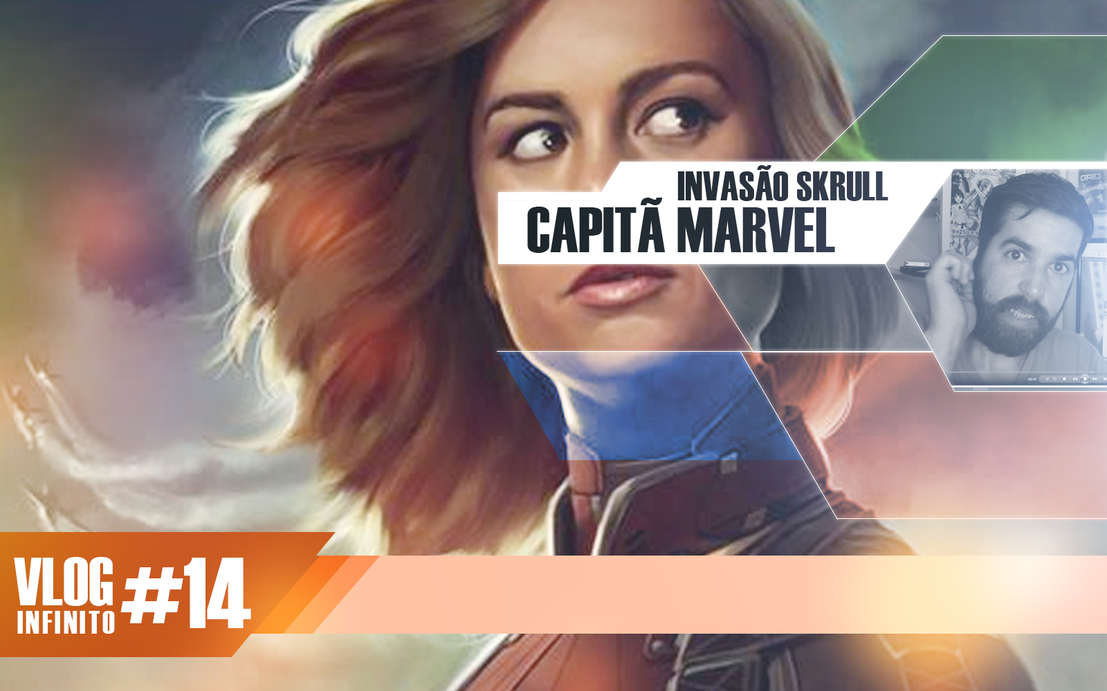 Capitã Marvel e a velhinha Skrull #VlogINFINITO