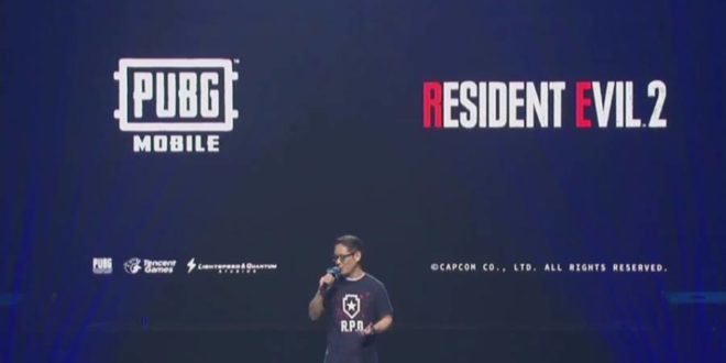 Resident Evil 2 Remake tera crossover com PUBG Mobile