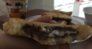 Panqueca Americana recheada com Nutella