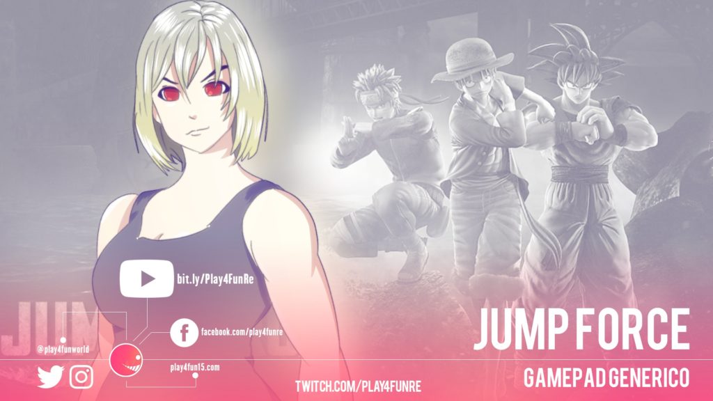 Como jogar #JumpForce com GAMEPAD GENÉRICO!?