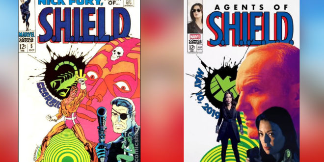 Novo poster de Agents of Shield é inspirado em antiga HQ de Nick Fury