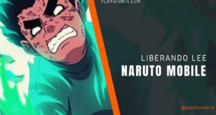 Liberando Rock Lee [8 portões] no #NARUTOStormMobile #Android