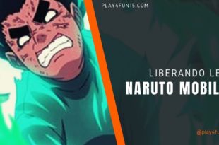 Liberando Rock Lee [8 portões] no #NARUTOStormMobile #Android