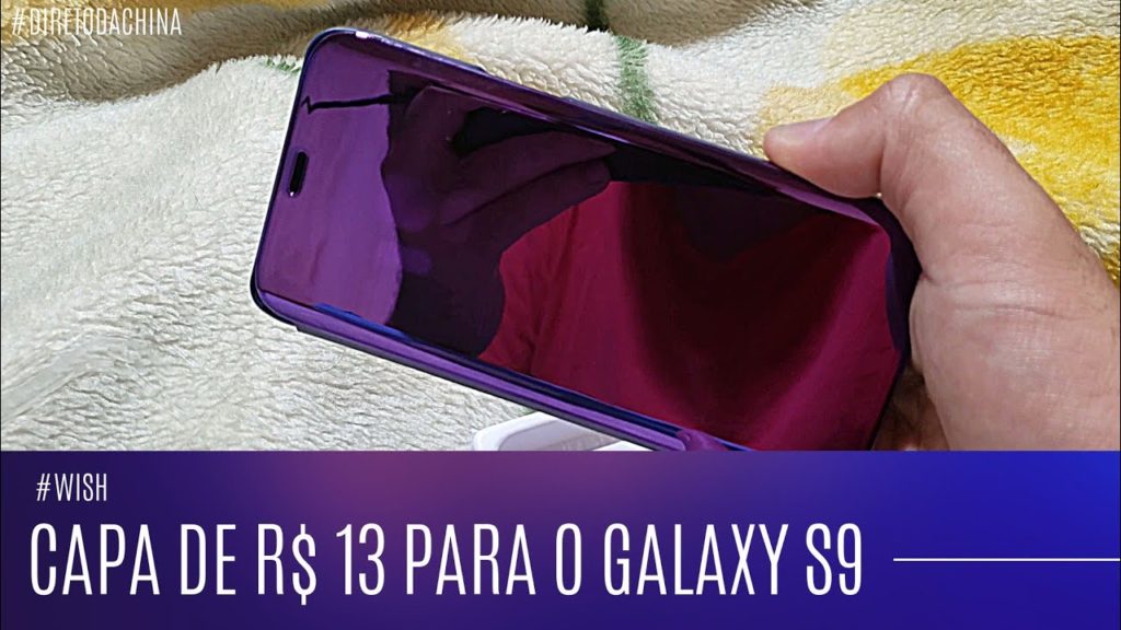 Clear View Standard Cover de R$ 13,00 pro #GalaxyS9