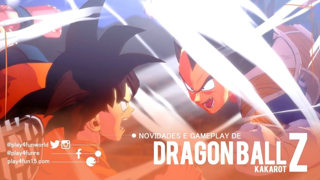 Novo gameplay de Dragon Ball Z: Kakarot com gameplay de Vegeta.