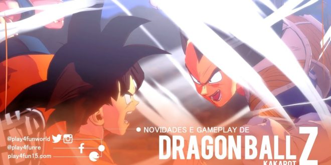 Novo gameplay de Dragon Ball Z: Kakarot com gameplay de Vegeta.