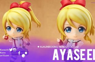 Ayase Eli #Nendoroid 464 #UNBOX [4K 60FPS] com a MÃO DO ISAC