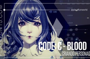 Criando personagem no CODE: C – BLOOD