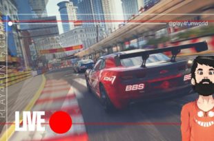 GRID 2019 com volante LOGITECH AO VIVO