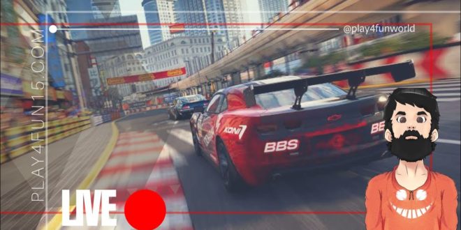 GRID 2019 com volante LOGITECH AO VIVO