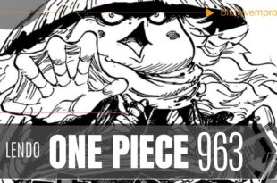 Lendo o capitulo 963 de One Piece – Oden e Barba Branca