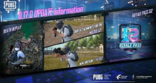 “PUBG Mobile” 0.17.0 atualização traz modos, armas e varias melhorias para o titulo.