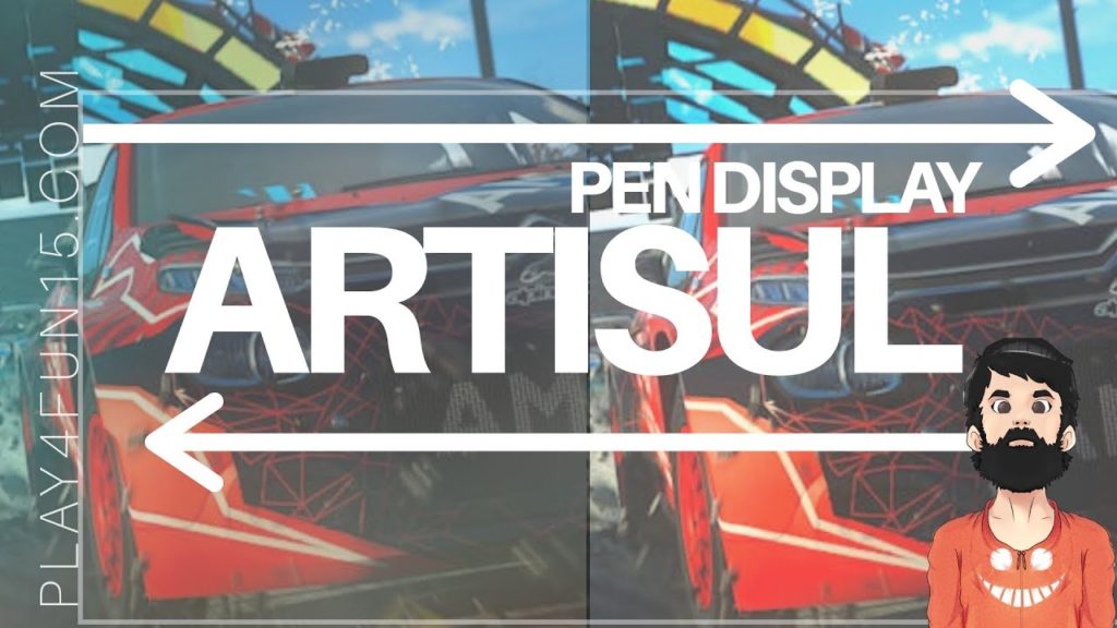 Calibrando [COR, GAMA E CONTRASTE] monitor ARTISUL Pen display