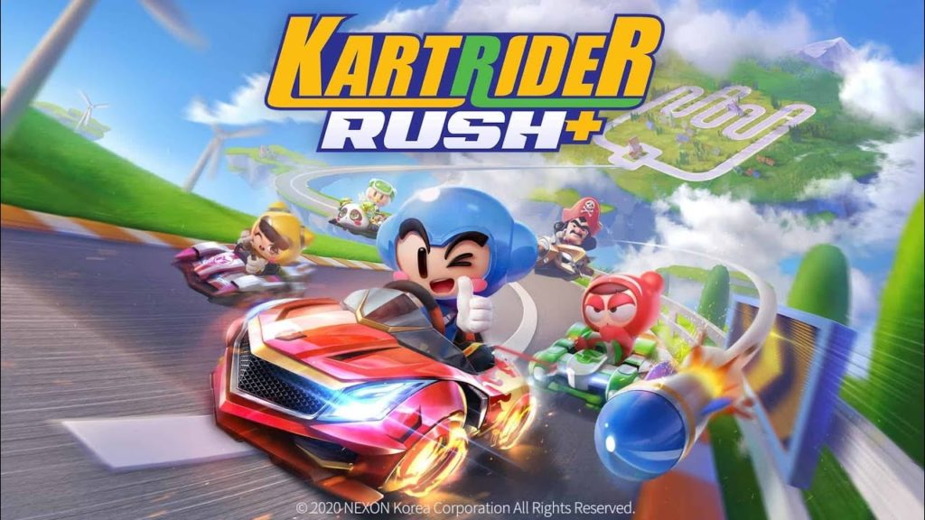 Kartrider Rush + o Mario Kart da Nexon com mais de 5 milhões de downloads