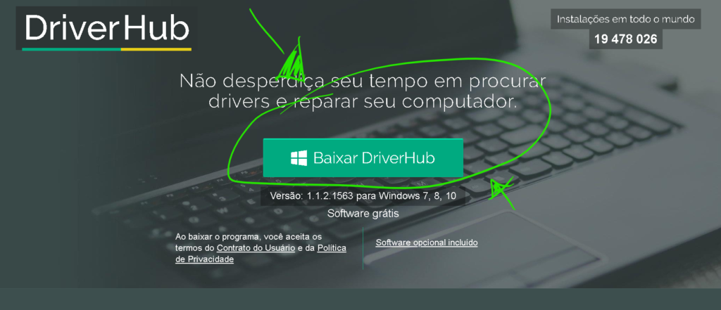 Atualizar drivers do PC GRATUITAMENTE com DRIVER HUB