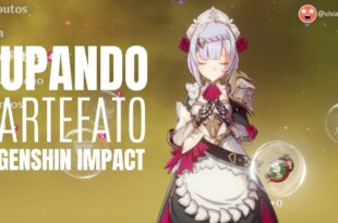 Como fazer upgrade de artefato no  #GenshinImpact