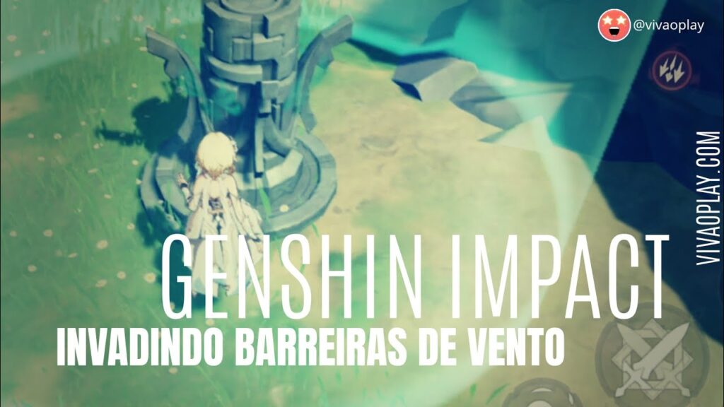 Como invadir barreira de vento GENSHIN IMPACT