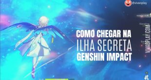 Como chegar a ILHA SECRETA #GENSHINIMPACT