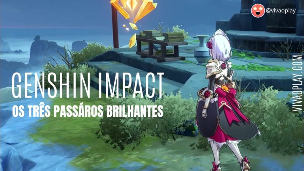 Indo para as ruínas celestes em #GenshinImpact