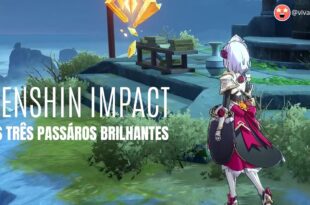 Indo para as ruínas celestes em #GenshinImpact