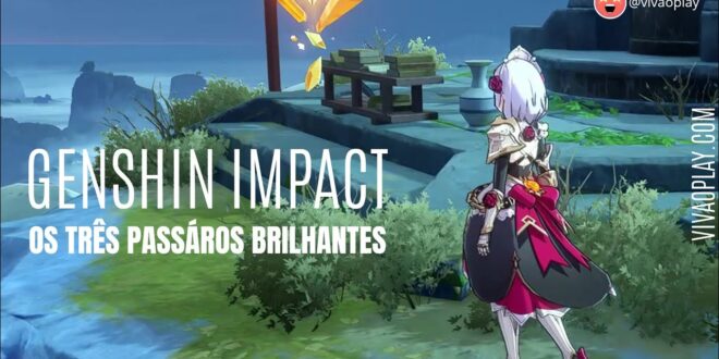 Indo para as ruínas celestes em #GenshinImpact