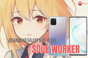 Soul Worker Anime Legends no Galaxy Note 10 Lite #vivaoplay