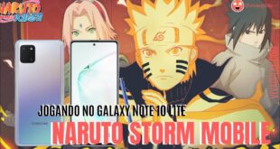 Naruto Storm Mobile no #GalaxyNote10Lite #vivaoplay