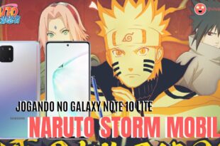 Naruto Storm Mobile no #GalaxyNote10Lite #vivaoplay