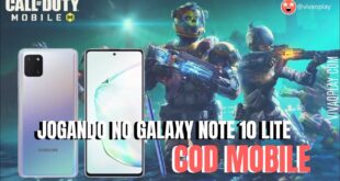 Call of Duty no #GalaxyNote10Lite #vivaoplay