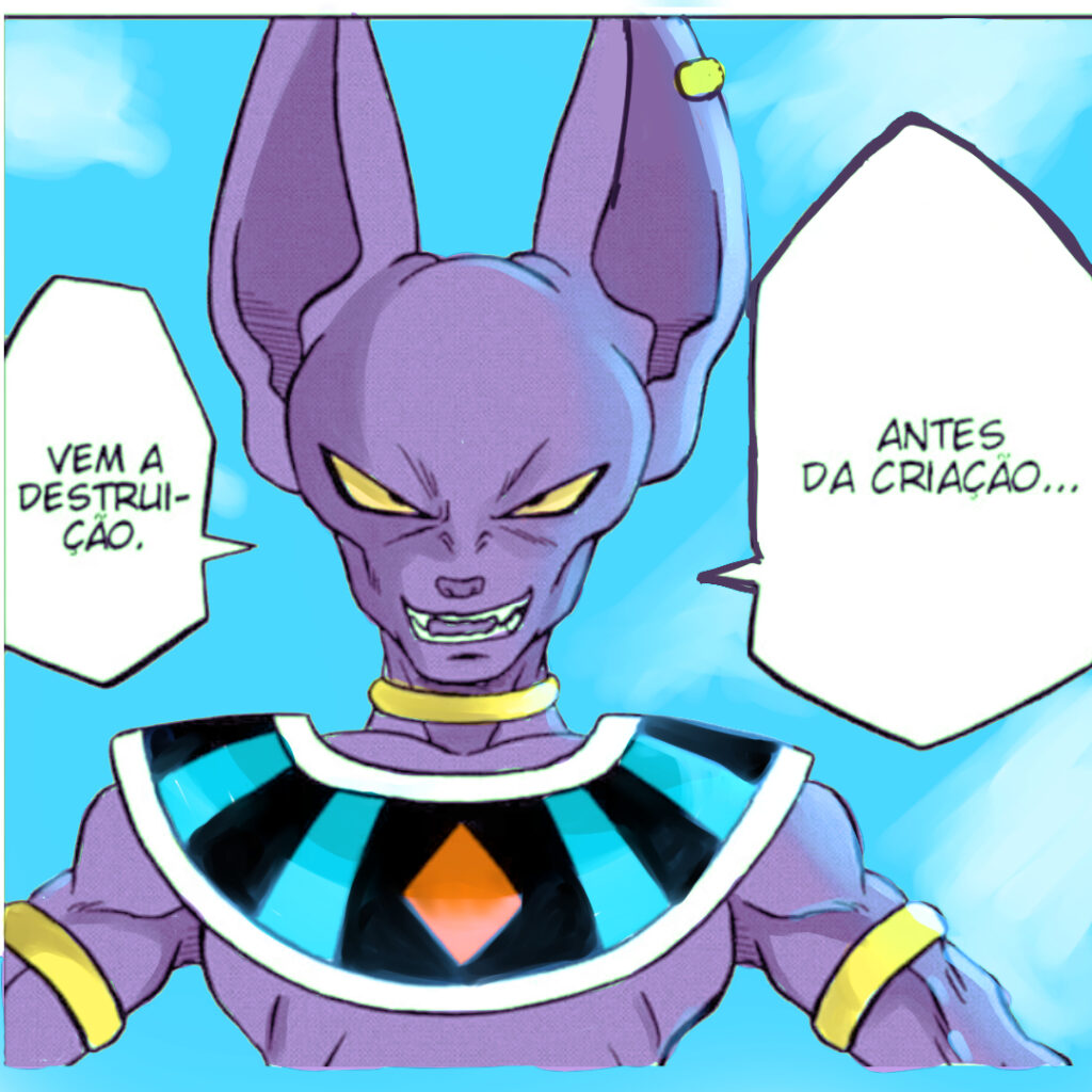 Bills revela quem sugeriu a destruição do Planeta Vegeta.