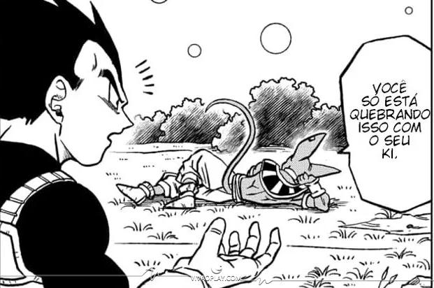 Vegeta começa treino deDeus da destruição – Dragon Ball Super 70