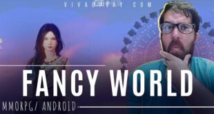 Gameplay de Fancy World o mmorpg de sobrevivência para Android