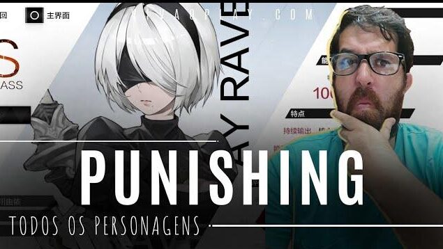 Todos os personagens de Punishing Gray Raven: Untold Naraka x NieR Automata