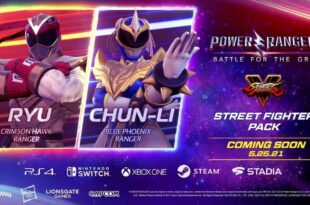 Ryu e Chun-Li entrarão em Power Rangers Battle for the Grid mas não como você espera