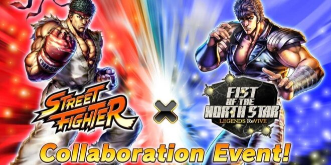 Anunciado crossover de STREET FIGHTER com HOKUTO NO KEN